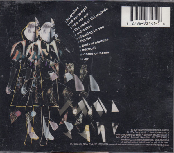 Franz Ferdinand - Franz Ferdinand [CD] | Epic (EK 92441) - 3