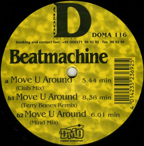 Beatmachine - Move U Around | Doma (DOMA 116) - 2