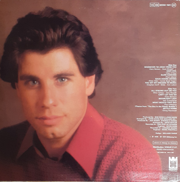 John Travolta - Whenever I'm Away From You | Midsong International (MDSE 1501) - 2 John Travolta - Whenever I'm Away From You | Midsong International (MDSE 1501) - 2