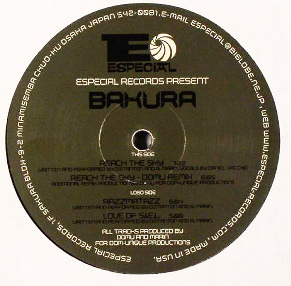 Bakura - Reach The Sky | Especial Records (ESP-008) - 2