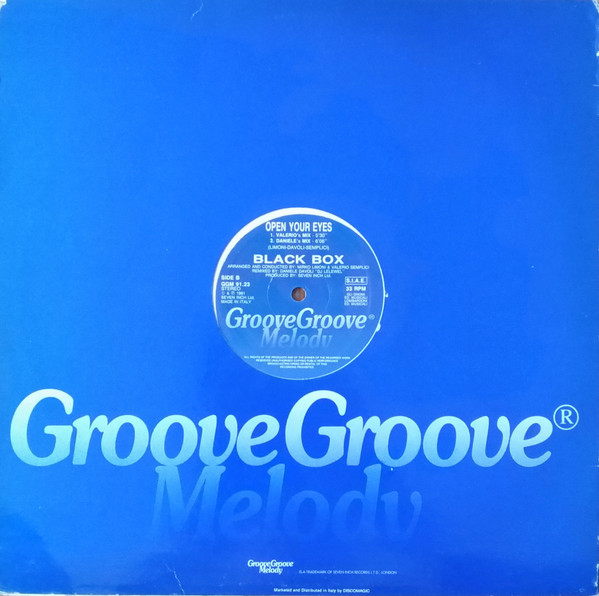 Black Box - Open Your Eyes | Groove Groove Melody (GGM 91.23) - main Black Box - Open Your Eyes | Groove Groove Melody (GGM 91.23) - main