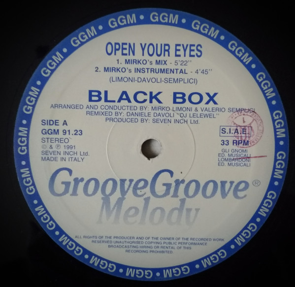 Black Box - Open Your Eyes | Groove Groove Melody (GGM 91.23) - 2 Black Box - Open Your Eyes | Groove Groove Melody (GGM 91.23) - 2