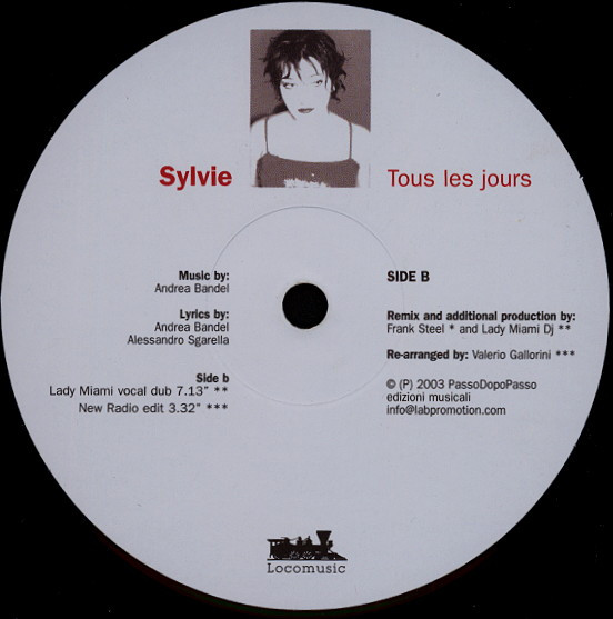 Sylvie - Tous Les Jours | Locomusic (AE474136)