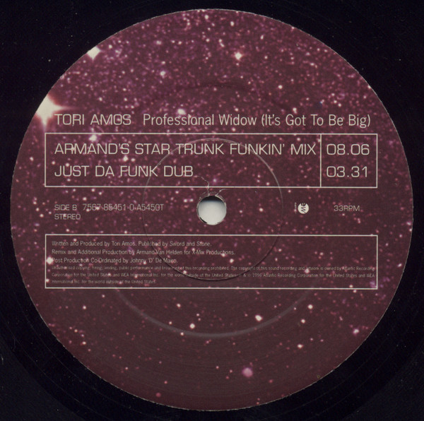 Tori Amos - Professional Widow (It's Got To Be Big) | EastWest (A5450T) - 4 Tori Amos - Professional Widow (It's Got To Be Big) | EastWest (A5450T) - 4