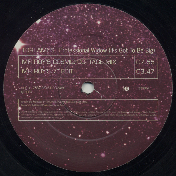 Tori Amos - Professional Widow (It's Got To Be Big) | EastWest (A5450T) - 3 Tori Amos - Professional Widow (It's Got To Be Big) | EastWest (A5450T) - 3