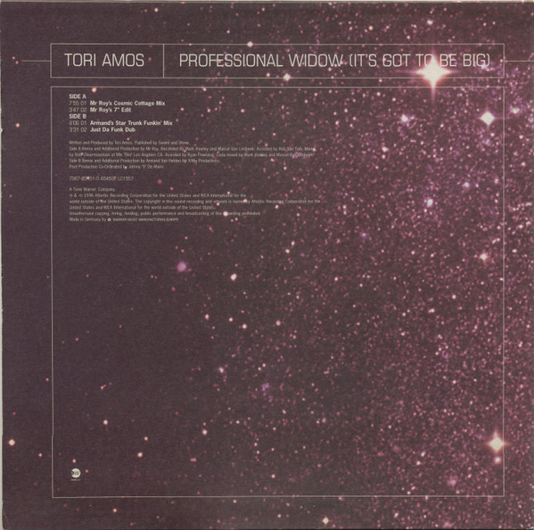 Tori Amos - Professional Widow (It's Got To Be Big) | EastWest (A5450T) - 2 Tori Amos - Professional Widow (It's Got To Be Big) | EastWest (A5450T) - 2