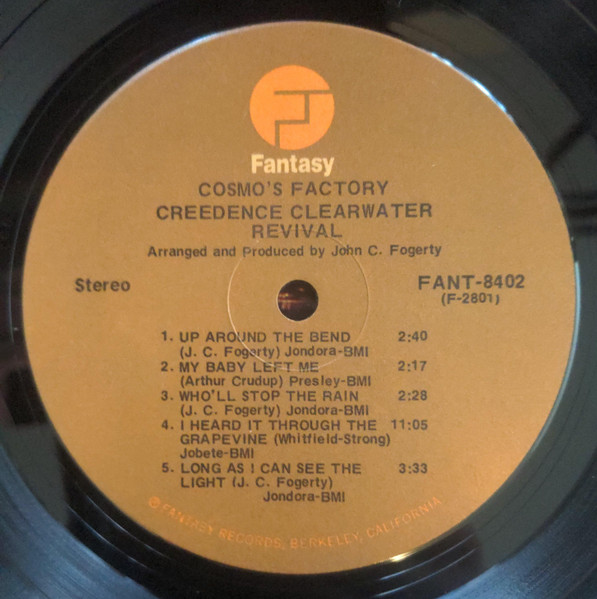 Creedence Clearwater Revival - Cosmo's Factory | Fantasy (8402) - 4 Creedence Clearwater Revival - Cosmo's Factory | Fantasy (8402) - 4