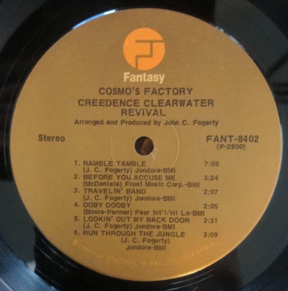Creedence Clearwater Revival - Cosmo's Factory | Fantasy (8402) - 3 Creedence Clearwater Revival - Cosmo's Factory | Fantasy (8402) - 3