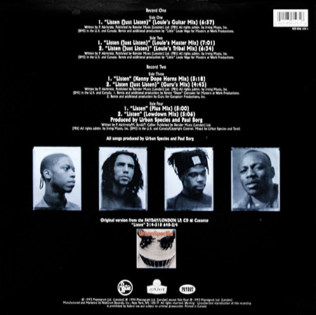 Urban Species Featuring MC Solaar - Listen | Payday (422-856 123-1) - 2