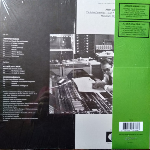 Alain Goraguer - Rare Soundtracks & Lost Tapes (1973 - 1984) | Transversales Disques (TRS30) - 2 Alain Goraguer - Rare Soundtracks & Lost Tapes (1973 - 1984) | Transversales Disques (TRS30) - 2