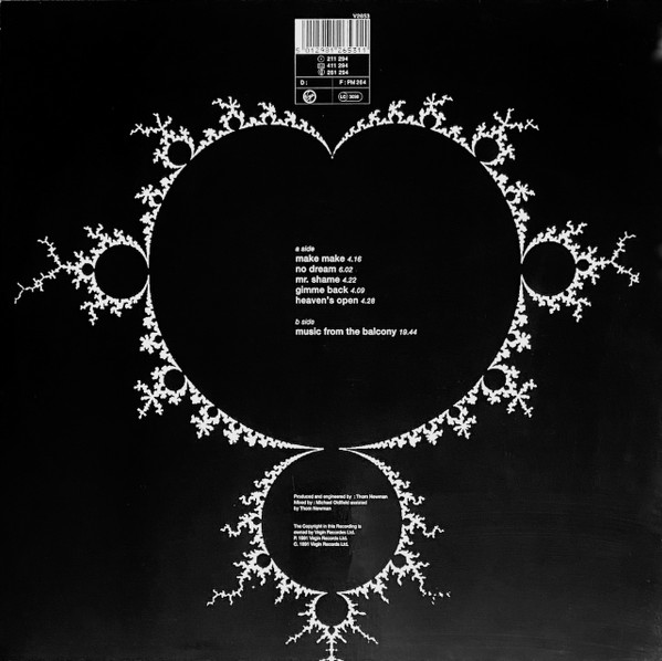 Mike Oldfield - Heaven's Open | Virgin (V2653) - 2