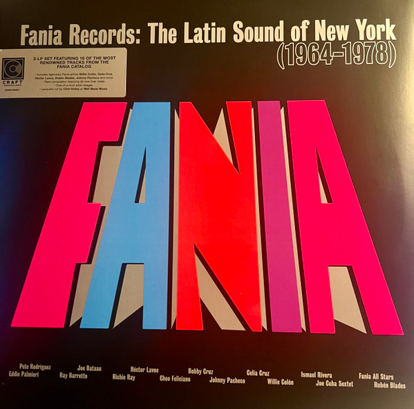 Various - Fania Records: The Latin Sound Of New York (1964-1978) | Craft Recordings (CR00827) - main Various - Fania Records: The Latin Sound Of New York (1964-1978) | Craft Recordings (CR00827) - main