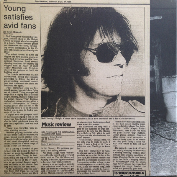 Neil Young / International Harvesters - A Treasure 2 X LP | Reprise Records (527650-1) - 2