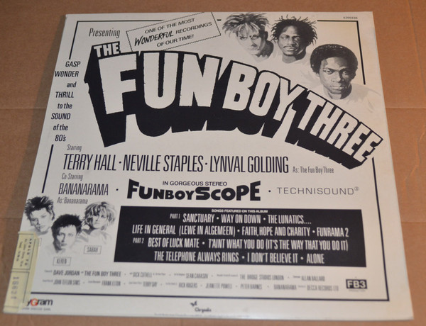 Fun Boy Three - The Fun Boy Three | Chrysalis (6399338) - 3 Fun Boy Three - The Fun Boy Three | Chrysalis (6399338) - 3