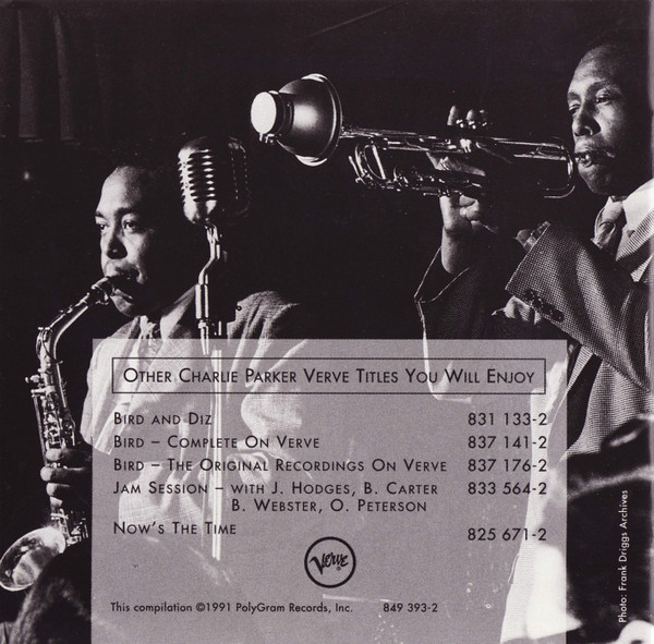 Charlie Parker - Swedish Schnapps + The Great Quintet Sessions 1949-51 | Verve Records (849 393-2) - 3