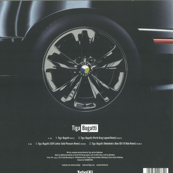 Tiga - Bugatti | Turbo (TURBO 164)