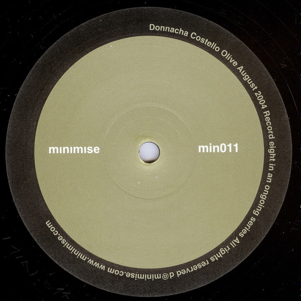 Donnacha Costello - Olive | Minimise (min011) - 4