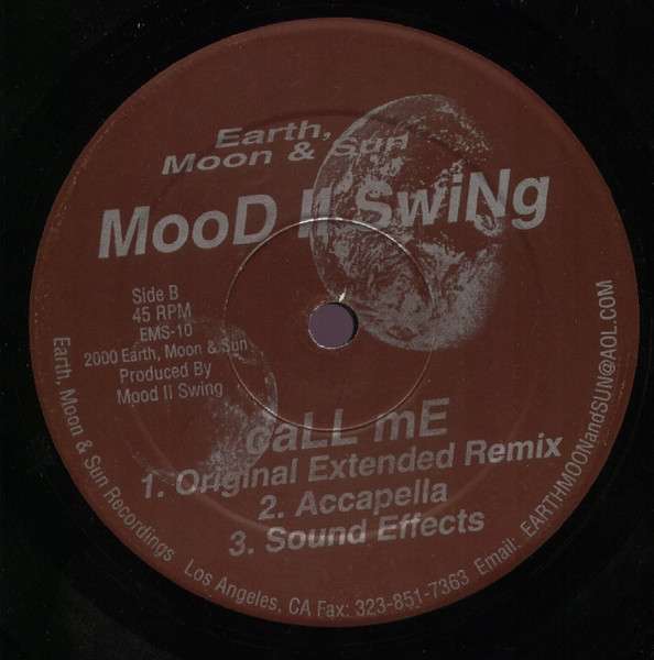 Mood II Swing - Call Me | Earth, Moon & Sun (EMS-10) - 2