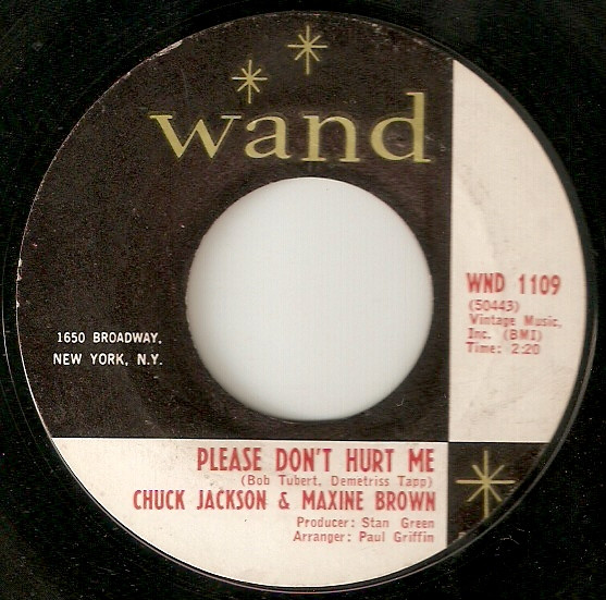Chuck Jackson & Maxine Brown - Please Don't Hurt Me / I'm Satisfied | Wand (WND 1109)