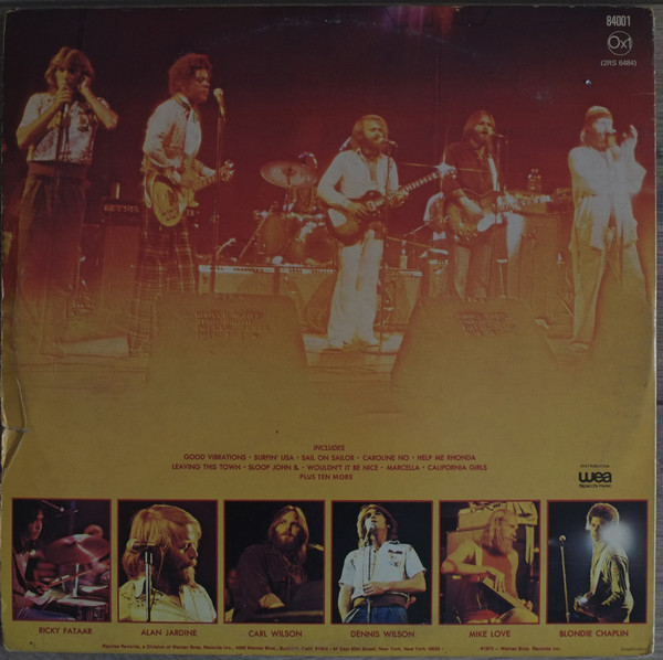 The Beach Boys - In Concert | Reprise Records (84001) - 2 The Beach Boys - In Concert | Reprise Records (84001) - 2