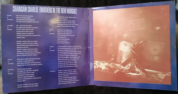 W.A.S.P. - Chainsaw Charlie (Murders In The New Morgue) | Parlophone (12RG 6308) - 2