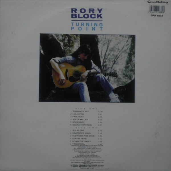 Rory Block - Turning Point | Special Delivery (SPD 1038) - 2