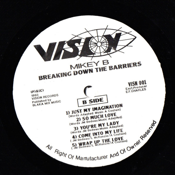 Mikey B - Breaking Down The Barriers | Vision (VSN 001) - 4 Mikey B - Breaking Down The Barriers | Vision (VSN 001) - 4