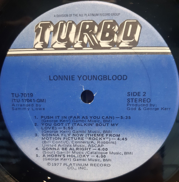 Lonnie Youngblood - Lonnie Youngblood | Turbo Records (TU-7019) - 4 Lonnie Youngblood - Lonnie Youngblood | Turbo Records (TU-7019) - 4