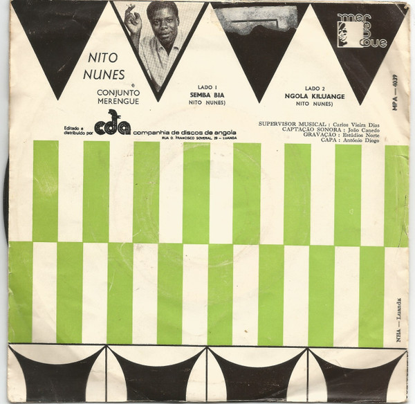 Nito Nunes - Semba Bia / Ngola Kiluange | Merengue (MPA-4039) - 2