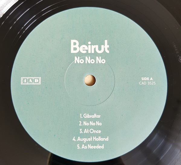 Beirut - No No No | 4AD (CAD 3525) - 2