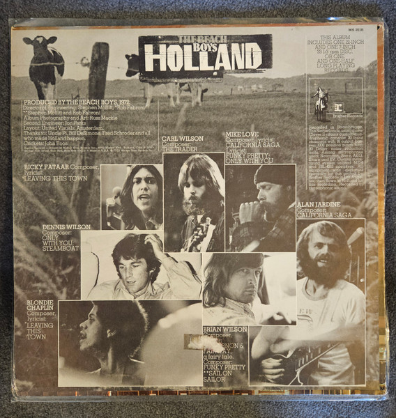 The Beach Boys - Holland | Reprise Records (MS 2118) - 2 The Beach Boys - Holland | Reprise Records (MS 2118) - 2