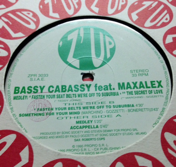 Bassy Cabassy feat. Maxalex - Medley: Fasten Your Seat Belts We're Off To Suburbia / The Secret Of Love | 'Z'UP (ZPR 3033)