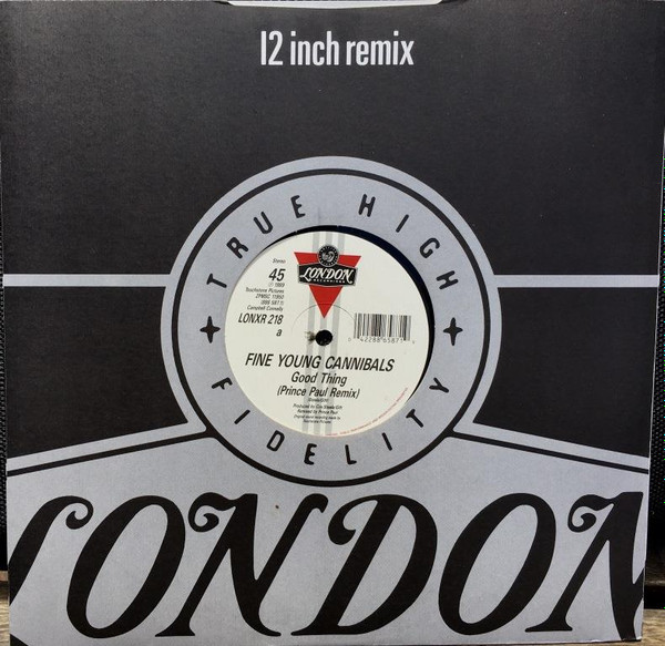 Fine Young Cannibals - Good Thing (Remix) | London Records (LONXR 218) - 4