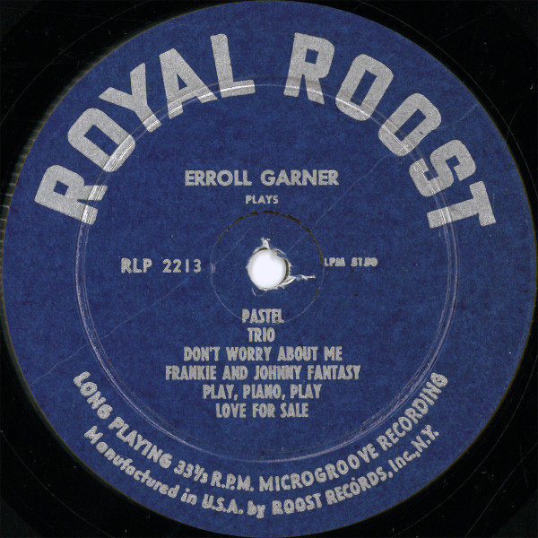 Art Tatum / Erroll Garner - Giants Of The Piano | Roost (LP 2213) - 4 Art Tatum / Erroll Garner - Giants Of The Piano | Roost (LP 2213) - 4