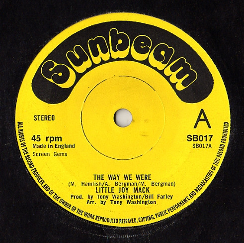 Joy Mack - The Way We Were | Sunbeam (SB017)