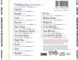 Greg Kihn - KihnSolidation:The Best Of Greg Kihn | Beserkley (R2 70900) - 2