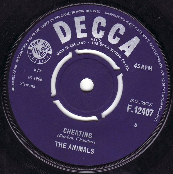 The Animals - Don't Bring Me Down | Decca (F.12407) - 2