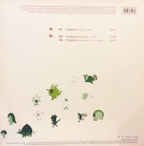 Schneider TM - Frogtoise | City Slang (20198-6) - 2