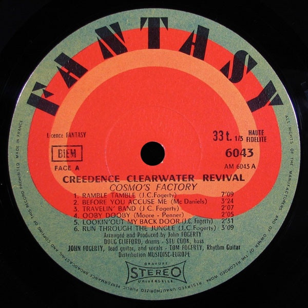 Creedence Clearwater Revival - Cosmo's Factory | America Records (30 AM 6043) - 4 Creedence Clearwater Revival - Cosmo's Factory | America Records (30 AM 6043) - 4