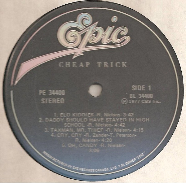 Cheap Trick - Cheap Trick | Epic (PE 34400) - 4 Cheap Trick - Cheap Trick | Epic (PE 34400) - 4