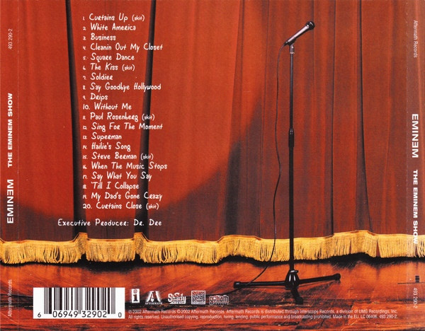 Eminem - The Eminem Show | Aftermath Entertainment (493 290-2) - 2 Eminem - The Eminem Show | Aftermath Entertainment (493 290-2) - 2