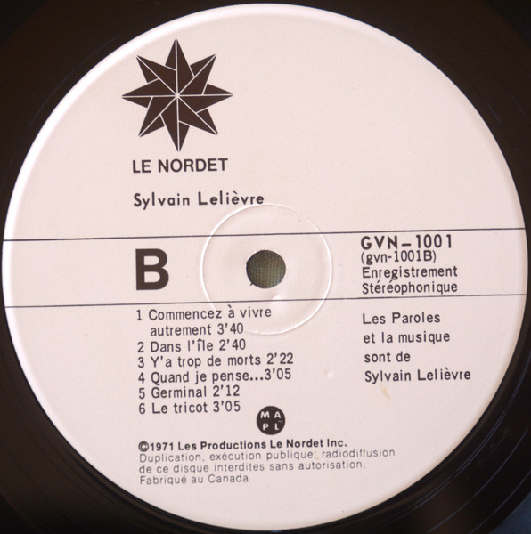 Sylvain Lelièvre - Sylvain Lelièvre | Le Nordet (GVN-1001) - 4