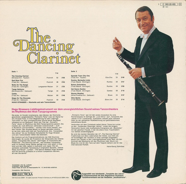Hugo Strasser - The Dancing Clarinet | Tanz Illustrierte (1 C 062-29 493) - 2 Hugo Strasser - The Dancing Clarinet | Tanz Illustrierte (1 C 062-29 493) - 2