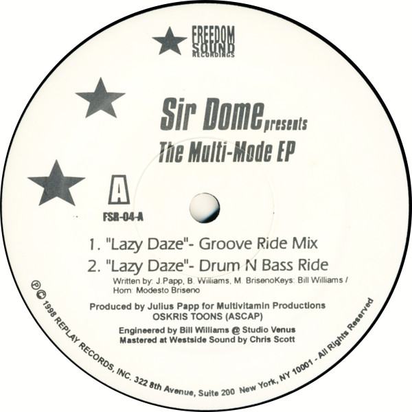 Sir Dome - The Multi-Mode EP | Freedom Sound Recordings (FSR-04) - main