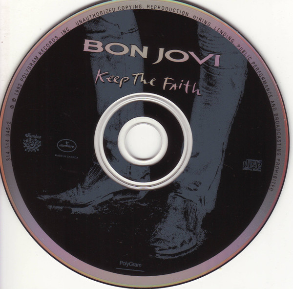 Bon Jovi - Keep The Faith [CD] | Jambco (314 514 045-2) - 3