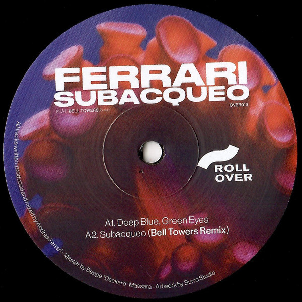 Andrea Ferrari - Subacqueo EP | Rollover Milano Records (OVER013) - main Andrea Ferrari - Subacqueo EP | Rollover Milano Records (OVER013) - main