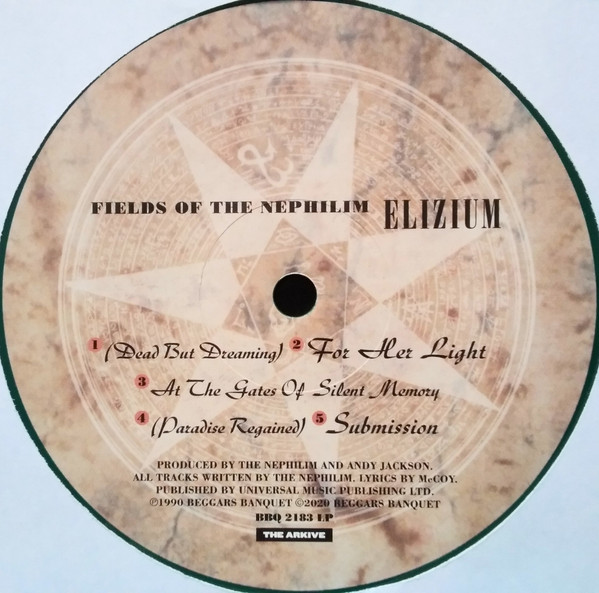 Fields Of The Nephilim - Elizium | Beggars Arkive (BBQ 2183 LP) - 2 Fields Of The Nephilim - Elizium | Beggars Arkive (BBQ 2183 LP) - 2