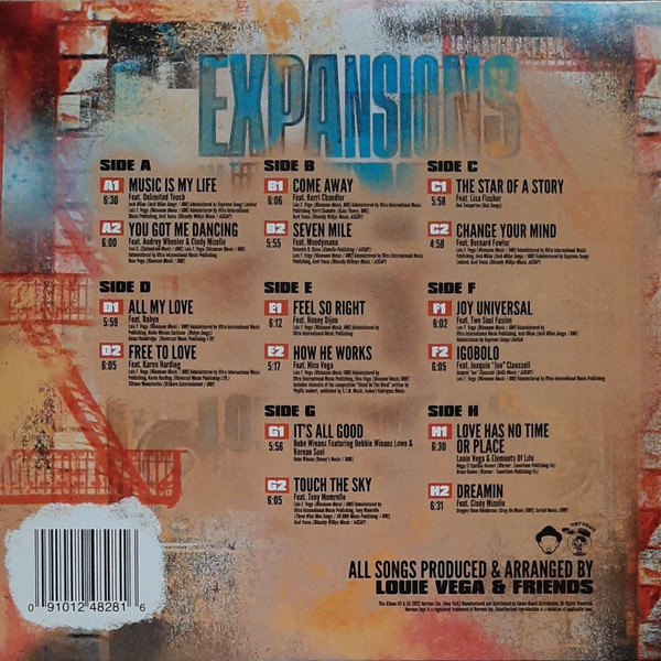 Louie Vega - Expansions In The NYC | Nervous Records (NER24828) - main