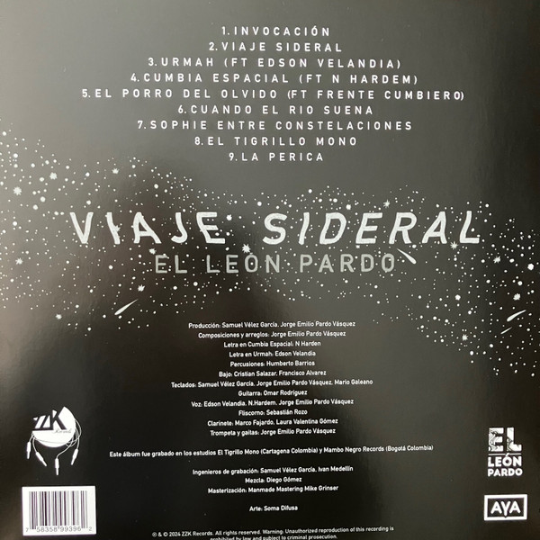 El León Pardo - Viaje Sideral | ZZK Records (none) - 2 El León Pardo - Viaje Sideral | ZZK Records (none) - 2