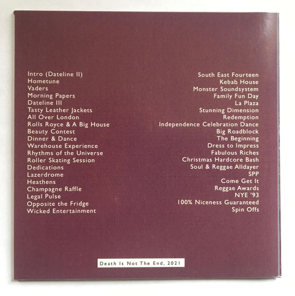 No Artist - London Pirate Radio Adverts, 1984-1993, Vol. 2 | Death Is Not The End (DEATH040) - 2 No Artist - London Pirate Radio Adverts, 1984-1993, Vol. 2 | Death Is Not The End (DEATH040) - 2
